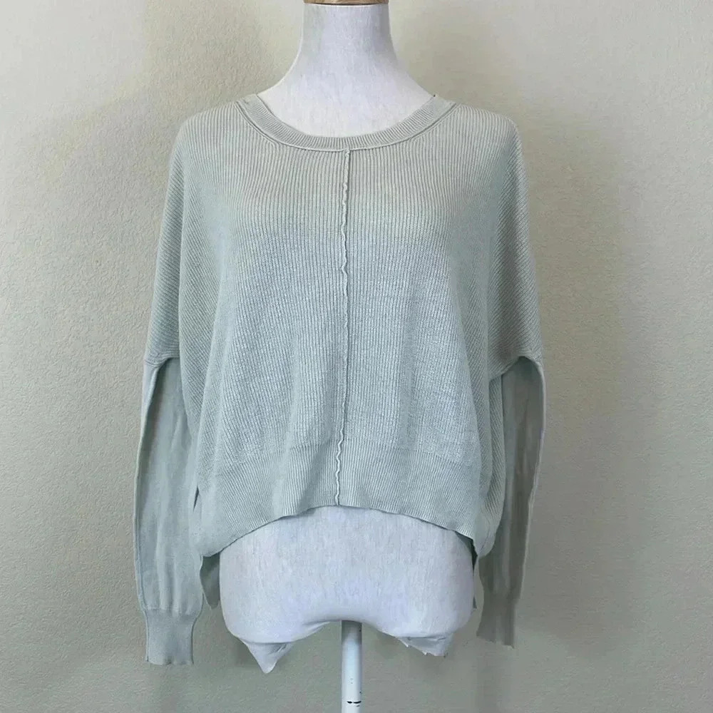 Wilfred silk/cashmere/cotton light green sweater size xxs‎